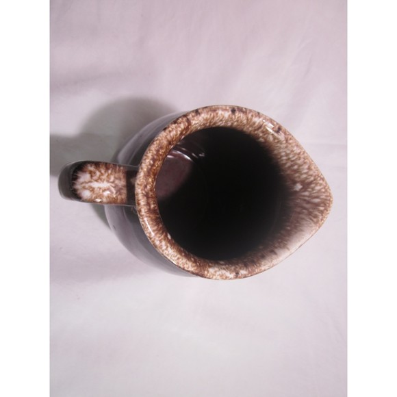 Vintage Hull Pottery Brown Drip Small Pitcher Creamer/Syrup Oven Proof USA - Picture 4 of 5